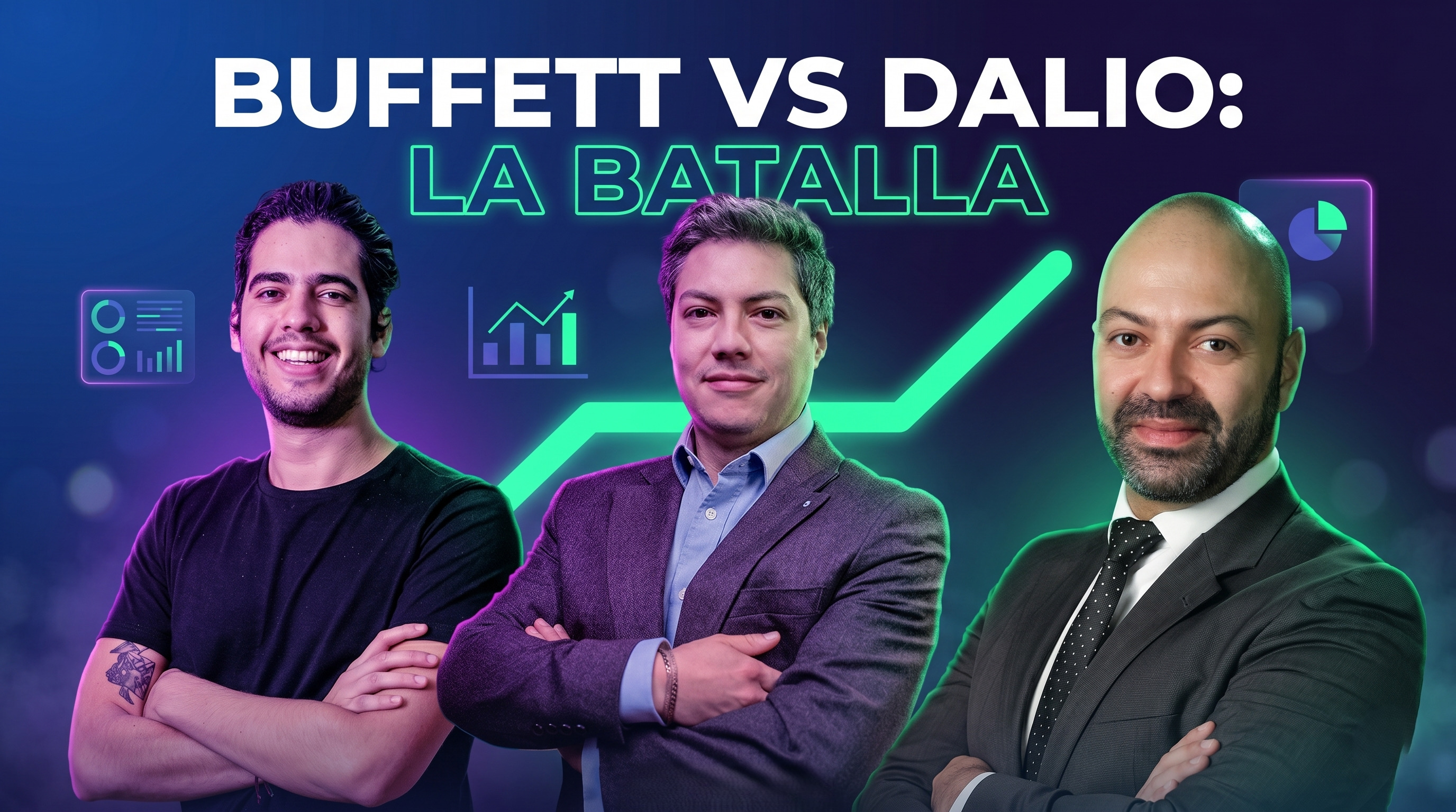 Ray Dalio vs Warren Buffett: La Gran Batalla de las Estrategias de Inversión